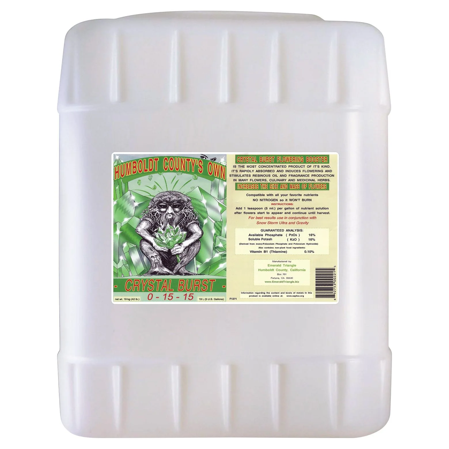 Emerald Triangle Crystal Burst - Image 3