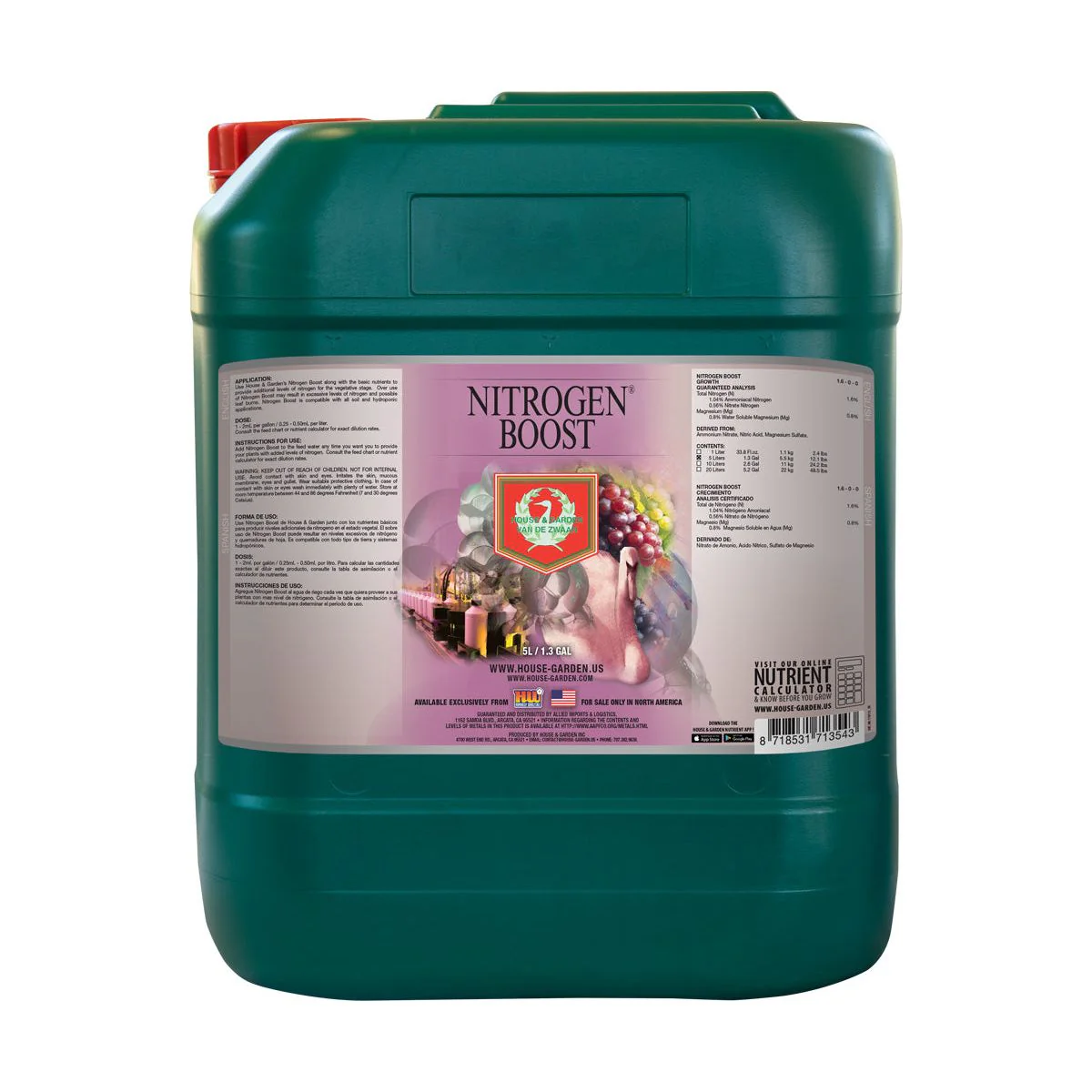 House & Garden Nitrogen Boost 1.6 - 0 - 0 - Image 2