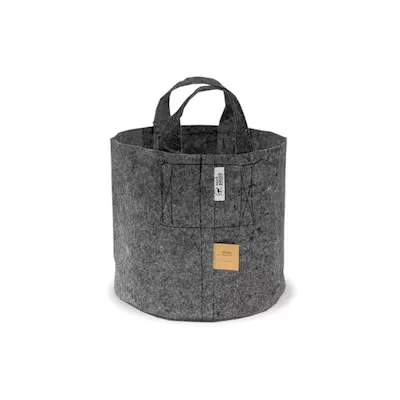 Root Pouch 10 Gallon Grey THICK (250 g/m2) w/ Handles (Pack of 10)
