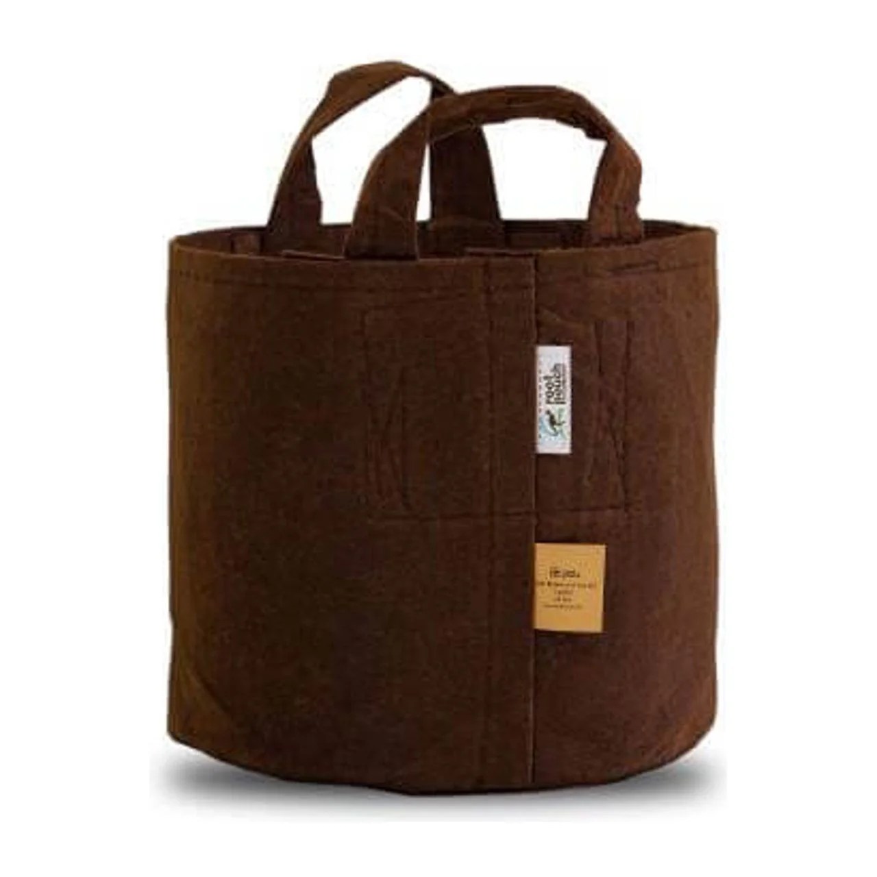 Root Pouch 3 Gallon Brown HEAVYWEIGHT (250 g/m2) w/ Handles (Bale of 520)