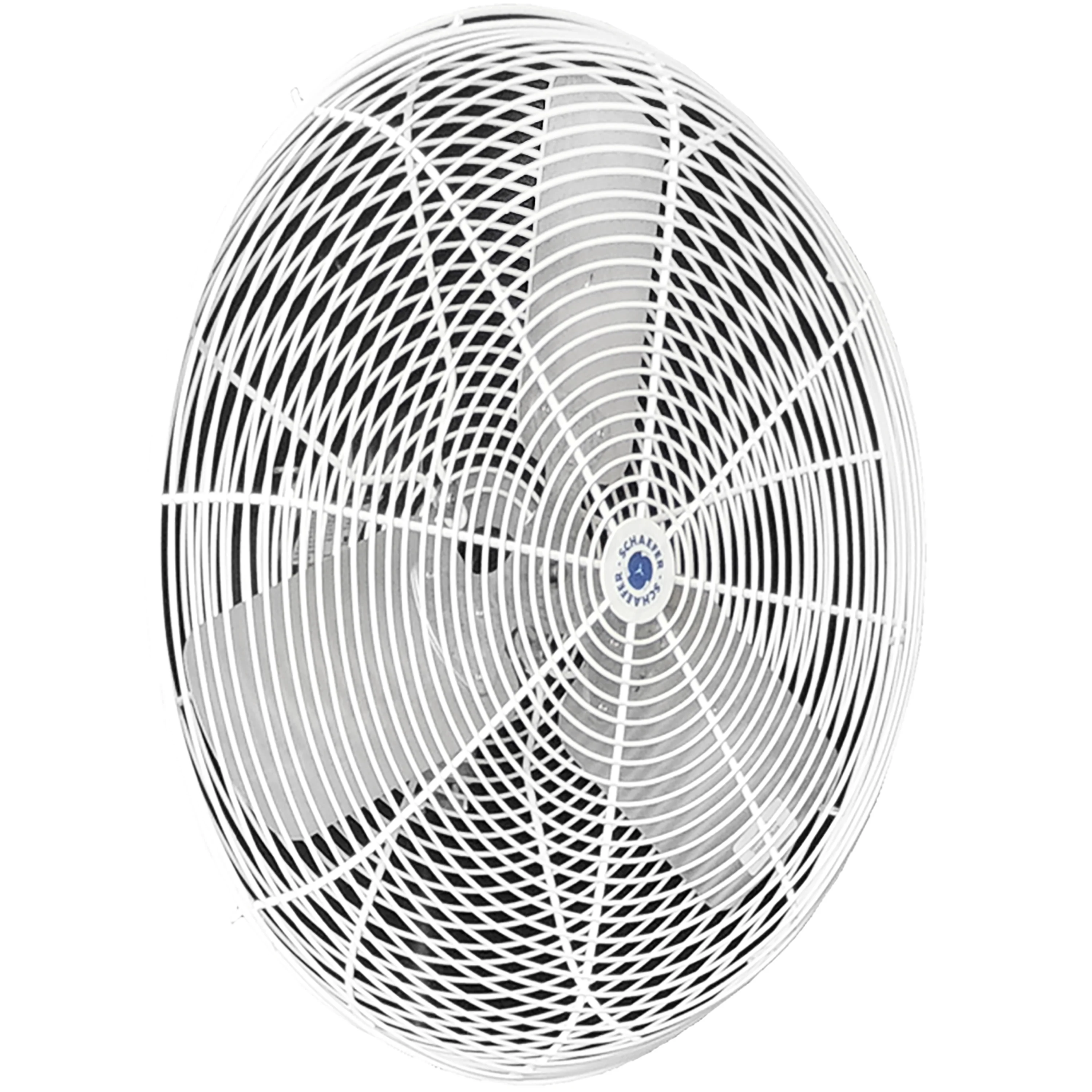 Schaefer Twister Oscillating Circulation Fans, White OSHA Guards - Image 2
